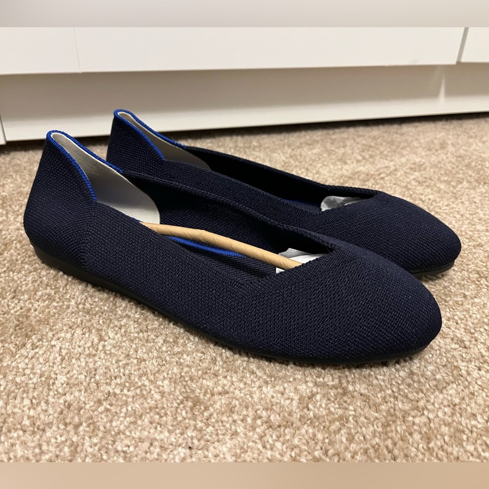 Rothy’s The Flat in dark navy